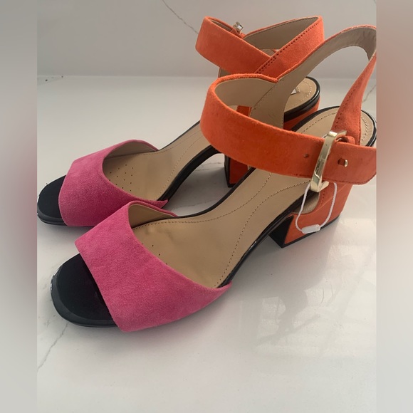 New Geox Stunning block heel sandals - Picture 2 of 7